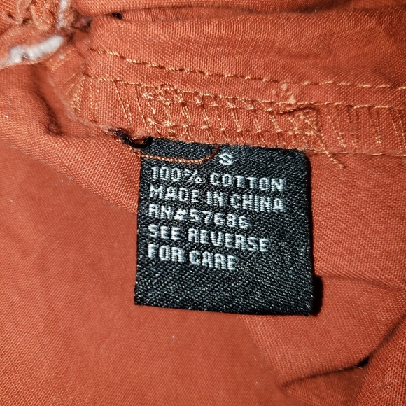 Rusty Orange Utility Jacket - Picture 10 of 11